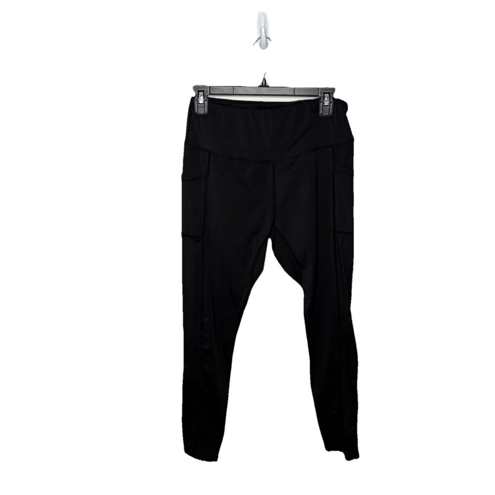 Don't Ache For A Better Body Black Leggings Womens Size Large Active Workout